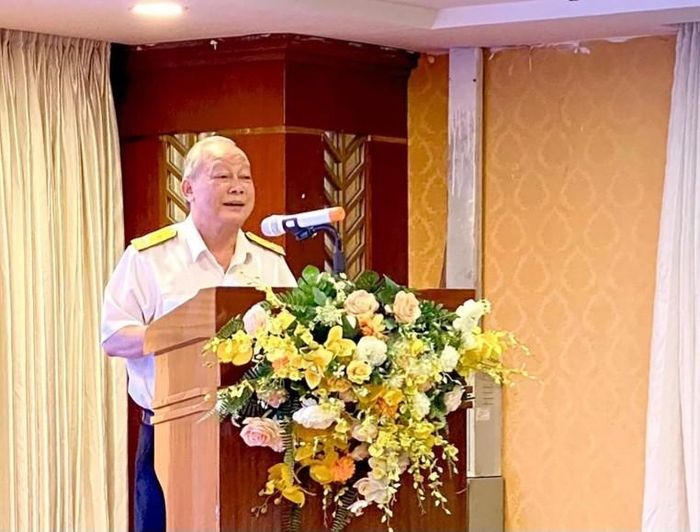 Phó Cục trưởng Cục Thuế Nguyễn Xuân Thành tuyên truyền đến các doanh nghiệp kinh doanh xăng dầu về quy định của Luật Quản lý thuế.