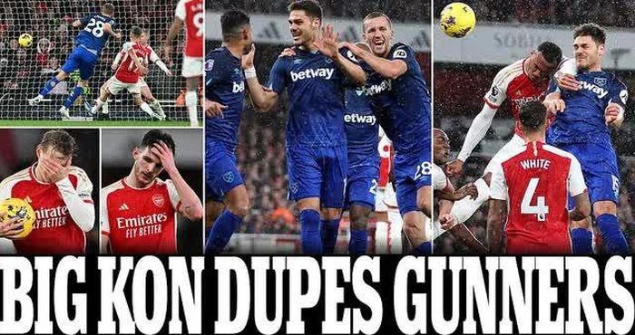 Arsenal không thể trở lại ngôi đầu