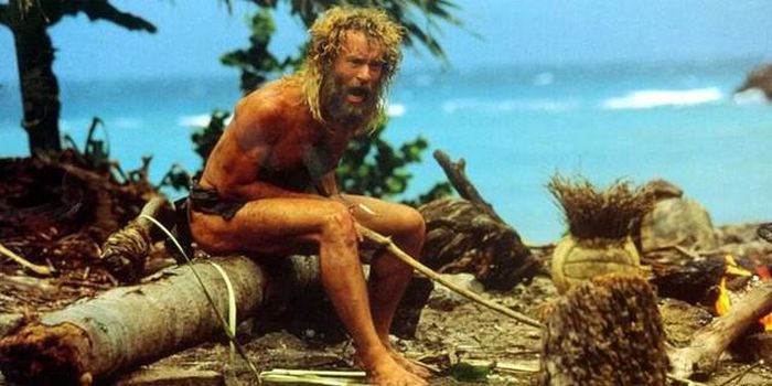 Tom Hanks trong phim "Castaway"