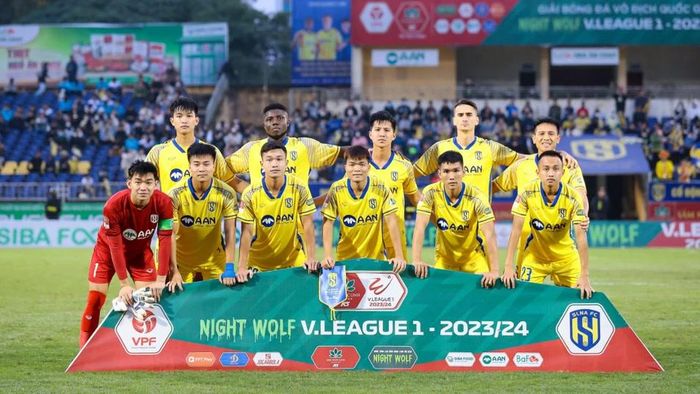 Hy vọng may mắn sẽ đồng hành cùng Sông Lam Nghệ An trong năm 2024. Ảnh tư liệu: Xuân Thủy
