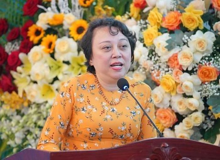 Giám đốc Sở ATTP Phạm Khánh Phong Lan phát biểu