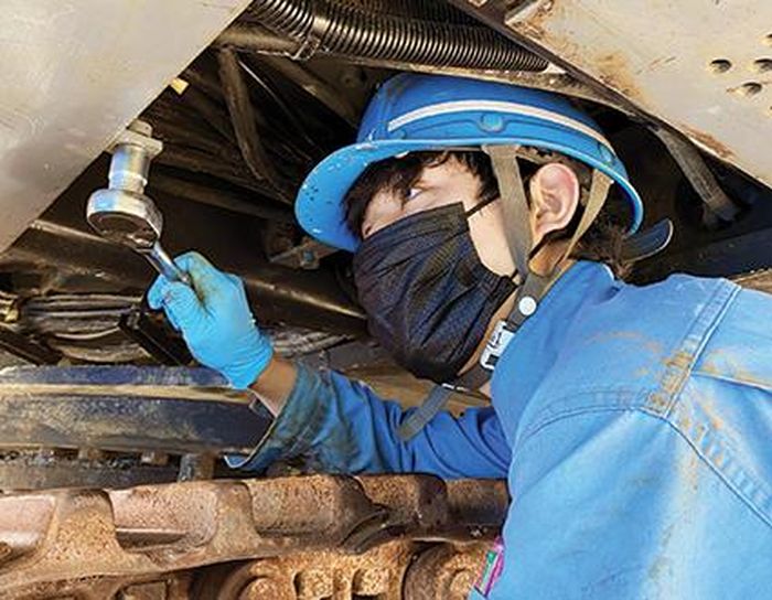 Công việc hằng ngày của Thọ ở Nhật Bản - Ảnh: Q.H