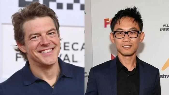 Nhà làm phim Jason Blum và James Wan (phải)