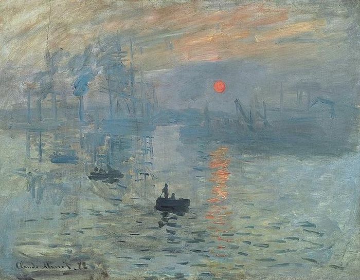 “Impression, Soleil Levant” của Claude Monet - bức họa kinh điển của trương phái ấn tượng