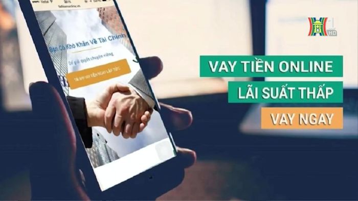 Chiêu trò quảng cáo của nhóm đối tượng "tín dụng đen".