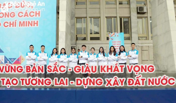  Nghệ An có 2 đại biểu trúng cử vào Ban Thư ký và Ban Chấp hành Trung ương Hội Sinh viên Việt Nam khóa XI, nhiệm kỳ 2023 - 2028. Ảnh tư liệu Quang Thành 