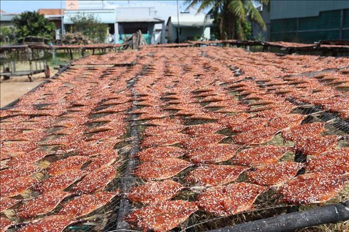 Cá tẩm gia vị phơi khô thuận tiện sử dụng để chế biến món ăn.