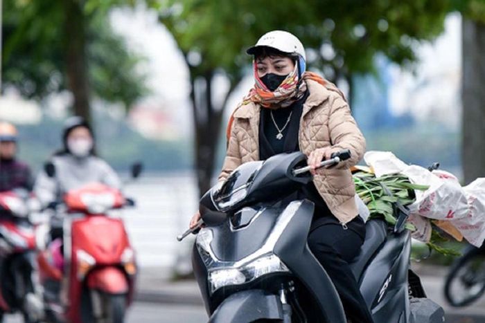 Không khí lạnh tràn xuống miền Bắc.