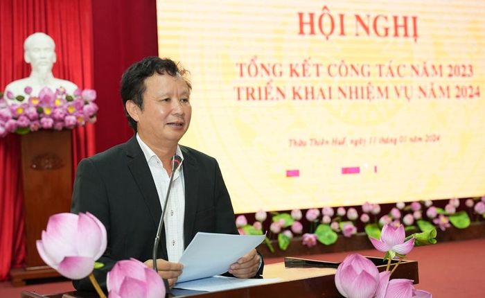 Chủ tịch HĐND tỉnh Lê Trường Lưu phát biểu chỉ đạo hội nghị