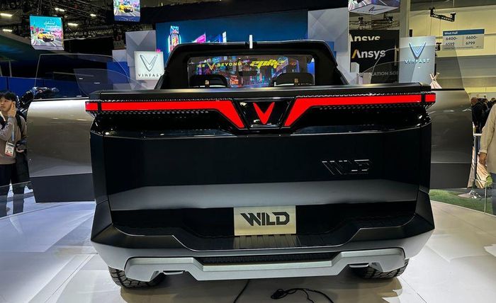 Đuôi xe VinFast VF Wild concept tại CES
