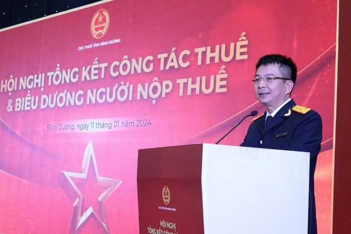 Tổng cục trưởng Tổng cục Thuế Mai Xuân Thành. (Ảnh: Bùi Dương)