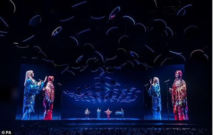 Chương trình hòa nhạc của ABBA sử dụng công nghệ hologram