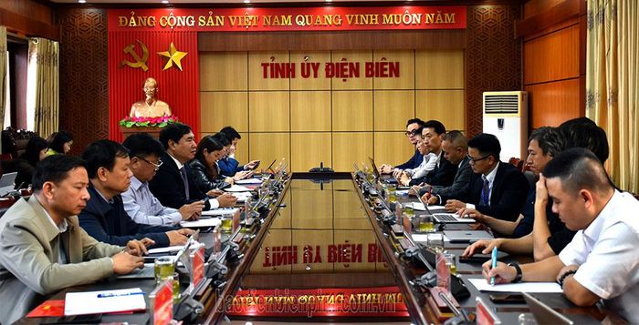 Lãnh đạo tỉnh gặp mặt một số nhà đầu tư trong lĩnh vực nông nghiệp, du lịch, đào tạo nguồn nhân lực.