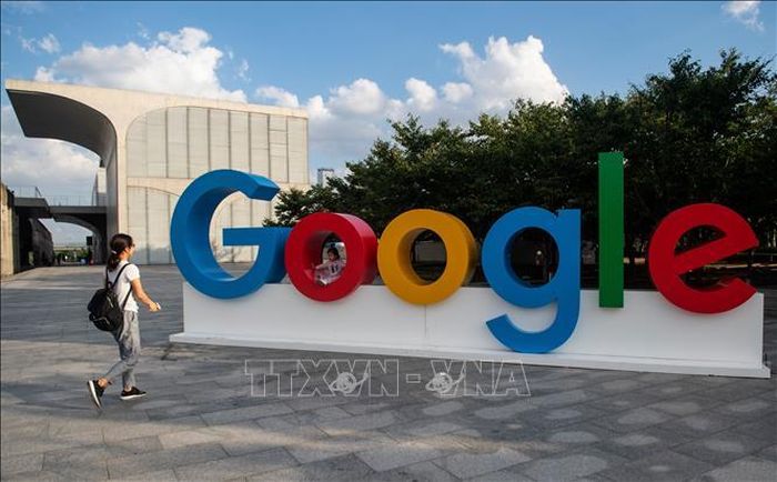 Biểu tượng của Google. Ảnh: AFP/TTXVN