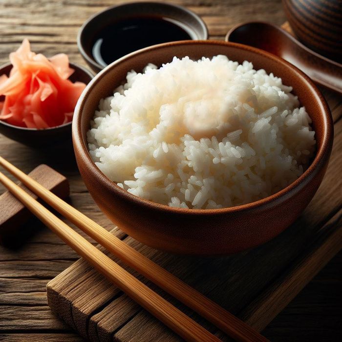 Gạo trắng cũng có những giá trị nhất định. Ảnh minh họa: AIB