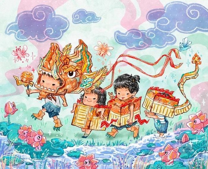 Tác phẩm “Long nhong” của Đỗ Huyền My