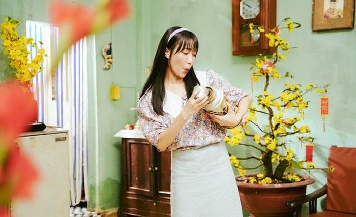 Diệu Nhi trong phim “Gặp lại chị bầu”