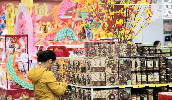  Hàng hóa tại các siêu thị phong phú, đa dạng
