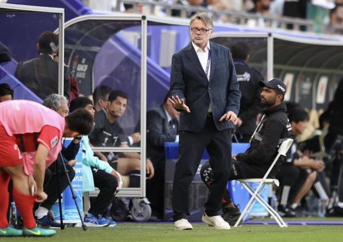 Ông Dương Nghiệp Khôi cho biết, VFF vẫn tin tưởng vào HLV Troussier. Ảnh: CTV.