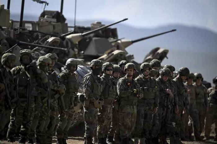 Binh sỹ NATO tham gia tập trận năm 2023. Ảnh: TTXVN