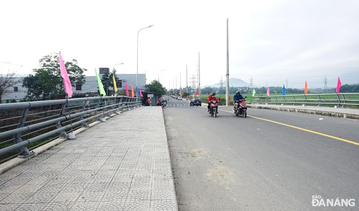 Đường ĐT601 đoạn qua xã Hòa Liên, huyện Hòa Vang. Ảnh: HOÀNG HIỆP