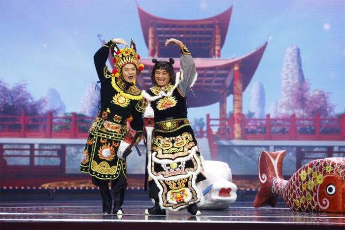 Một cảnh trong "Táo quân 2024".