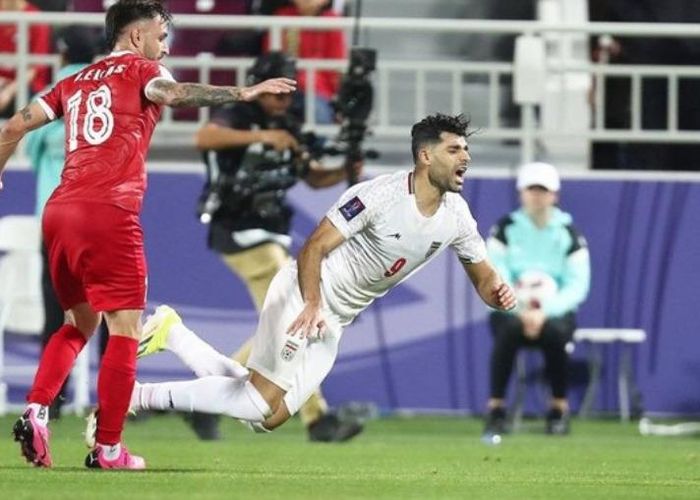 Iran thiếu văng chân sút chủ lực Terami trong trận đấu với Nhật Bản. Ảnh: AFC