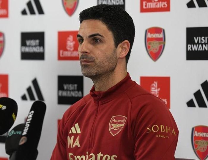 HLV Arteta muốn các học trò ghi thật nhiều bàn thắng vào lưới Liverpool