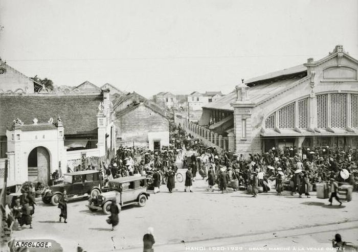 Chợ Đồng Xuân ngày Tết những năm 1920