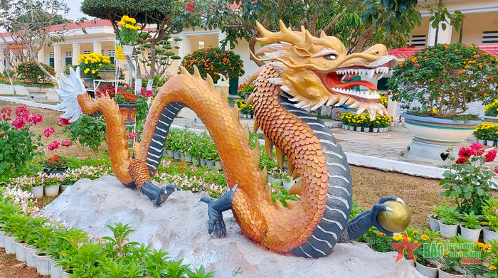 Linh vật rồng của Đại đội 20, Trung đoàn 38, Sư đoàn 2. 