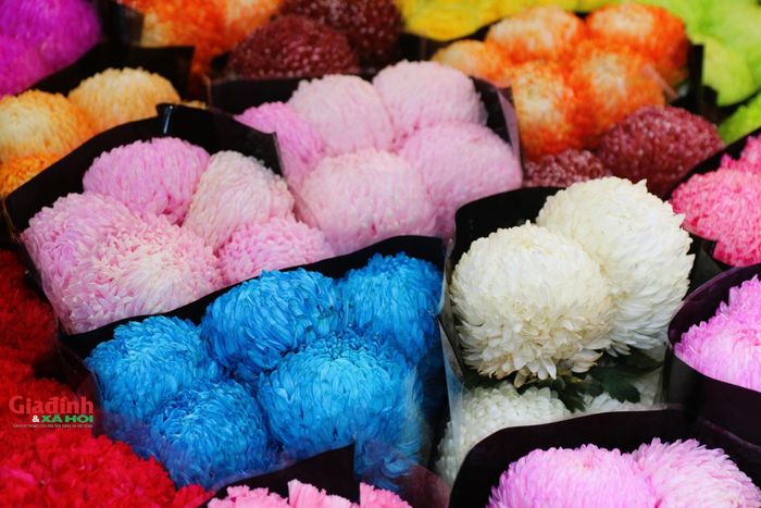 Hoa tại chợ Quảng An có nhiều chủng loại, màu sắc và được đánh giá đẹp và tươi hơn các chợ khác trong thành phố. Hoa tại đây được chuyển từ khắp các vùng trồng hoa nổi tiếng của miền Bắc như Tây Tựu, Mê Linh, Đông Anh, Phúc Yên,...