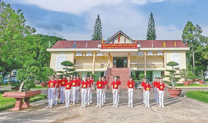Bảo tàng Hồ Chí Minh-Chi nhánh Gia Lai-Kon Tum khánh thành và đưa vào hoạt động ngày 19-5-1984. Ảnh: Quốc nguyễn
