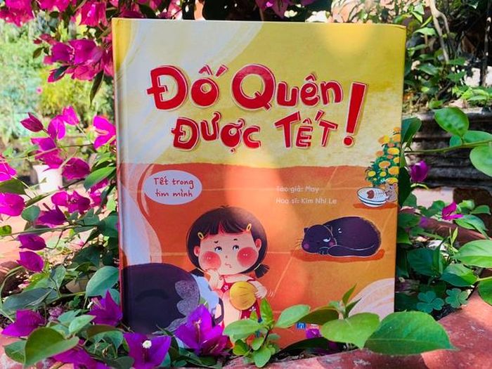 Cuốn sách “Đố quên được Tết!” của nhà văn May (minh họa: Kim Nhi Le)