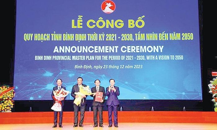 Bình Định tổ chức công bố Quy hoạch tỉnh Bình Định thời kỳ 2021 - 2030, tầm nhìn đến năm 2050.