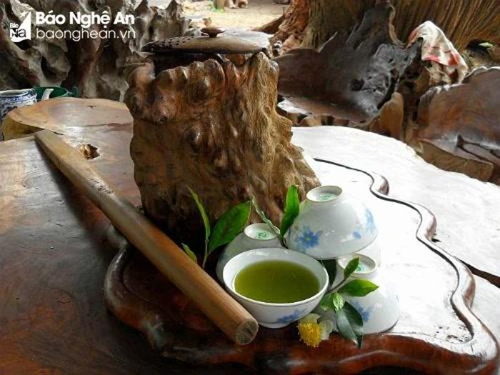  Chè đâm là món đặc sản nổi tiếng của đồng bào Thái huyện Quỳ Hợp. Ảnh: PV 