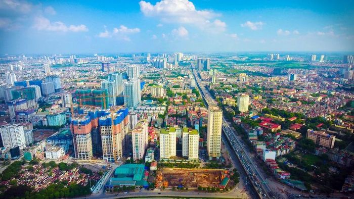 Thủ đô Hà Nội ngày càng phát triển, đi lên. Ảnh: Trọng Hải - Báo QĐND