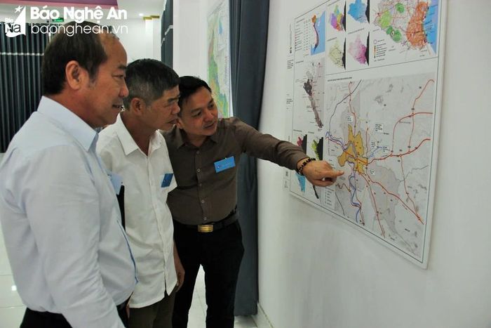  Quy hoạch phát triển đô thị Đô Lương luôn được các cấp, ngành, người dân quan tâm. Ảnh: Hoàng Vĩnh 