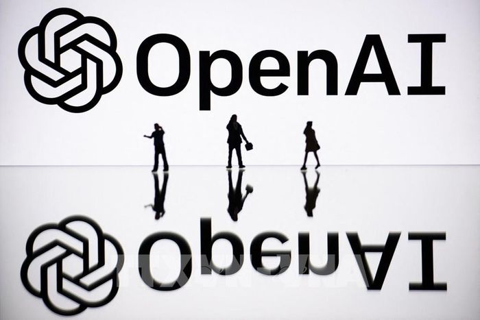 Biểu tượng OpenAI tại Mulhouse, Pháp. Ảnh: AFP/TTXVN