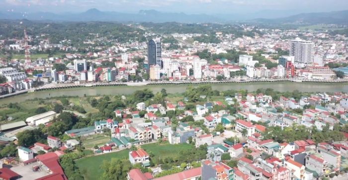Một góc Thành phố Cao Bằng. Ảnh: P.V