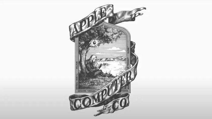  Logo đầu tiên của Apple. Ảnh: AppleInsider. 