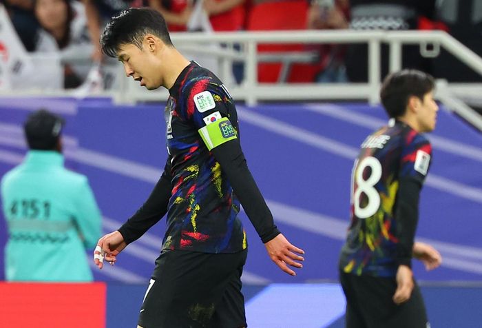 Son Heung-min và Lee Kang-in đã có va chạm trước trận bán kết với Jordan