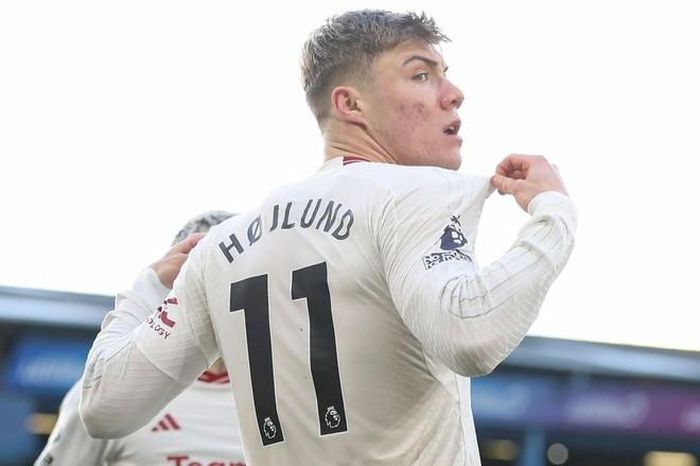 Hojlund ghi bàn ở 6 trận EPL liên tiếp cho MU