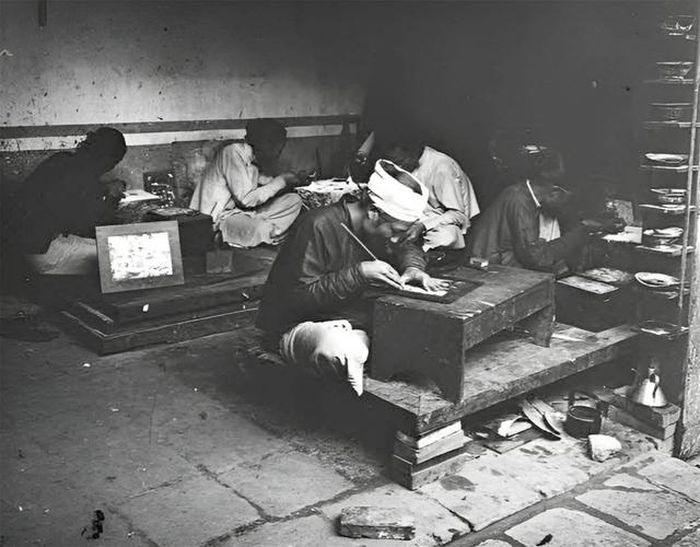 Đoạn khảm trai vào gỗ