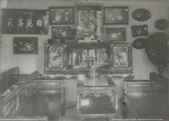 Sản phẩm khảm tại Hội chợ Hà Nội 1928
