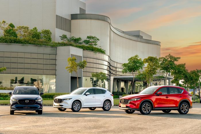 Mazda CX-5 là mẫu crossover bán chạy nhất Việt Nam năm 2023.