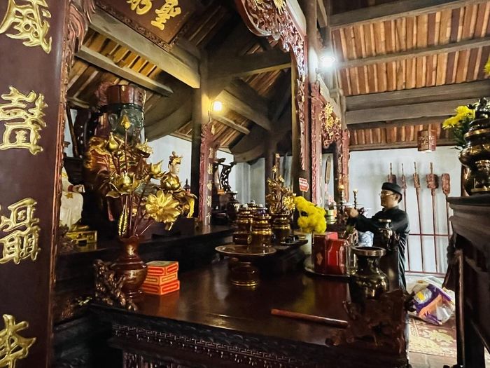 Lễ rước nước nhằm tưởng nhớ công đức Vua Mai cùng các tướng lĩnh của ông và ôn lại khí thế hào hùng của cuộc khởi nghĩa đánh bại quân xâm lược phương Bắc xây dựng nước Vạn An độc lập. 
