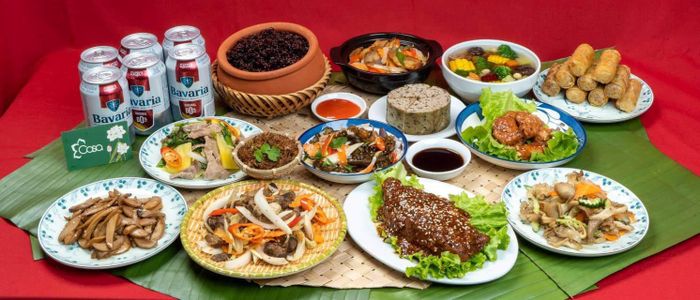 Rằm tháng Giêng, nhiều người chọn đặt mua cỗ chay để cúng lễ.