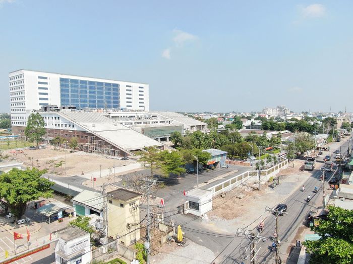  Dự án Bệnh viện đa khoa khu vực Hóc Môn đã đạt 95% khối lượng 