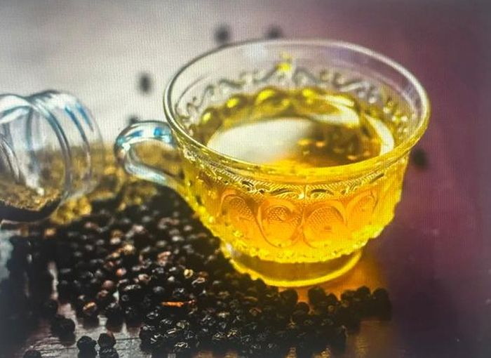 Trà hạt tiêu đen.
