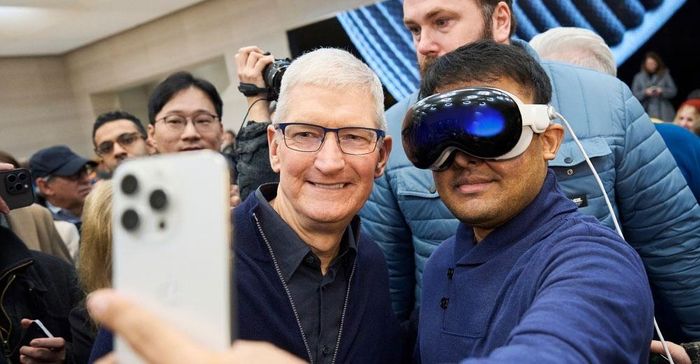 Cơn sốt Vision Pro vẫn chưa có dấu hiệu hạ nhiệt ở Trung Quốc. Ảnh: Apple.